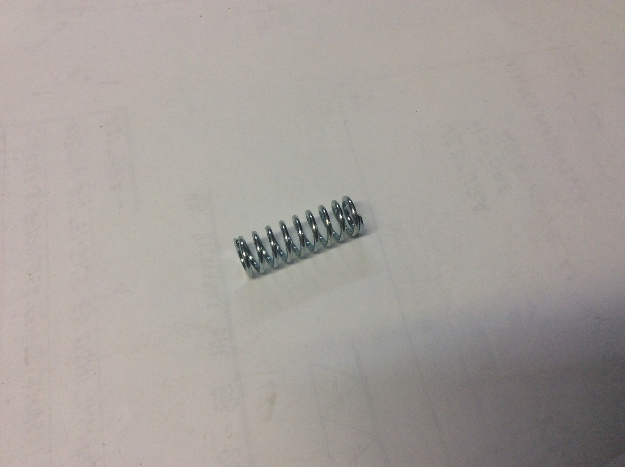 Oil Filter Bypass Spring